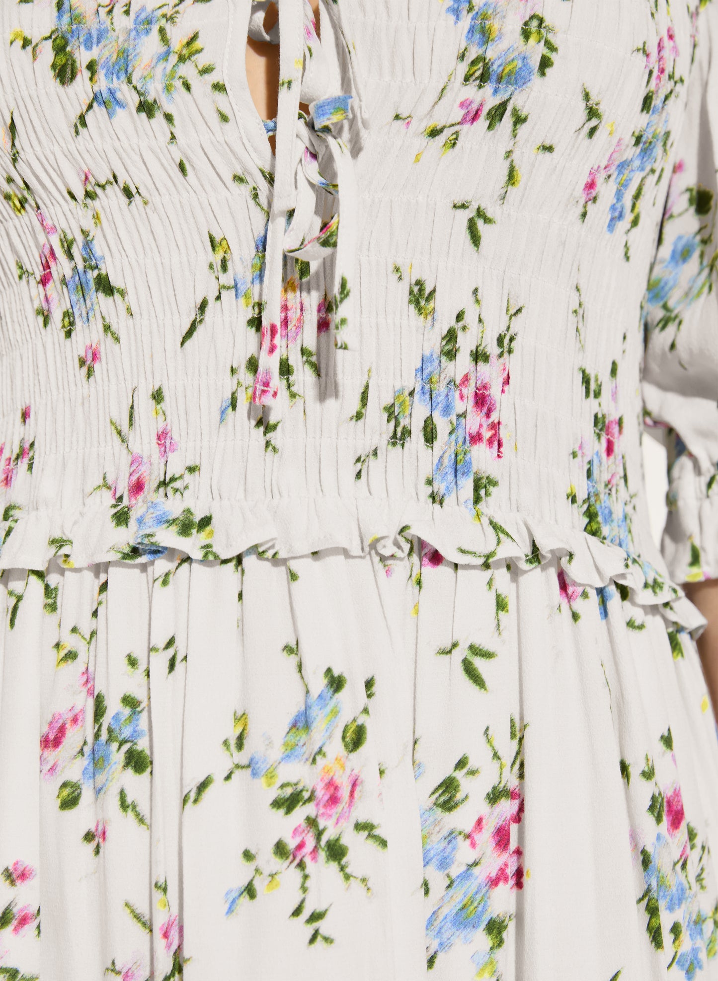 RENT - Melania Smock Midi Dress